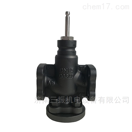 西门子电动蒸汽温控阀DN15