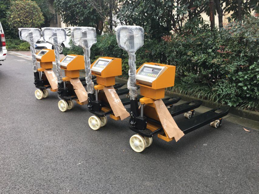 手动叉车电子称